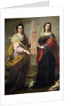 Saints Justa and Rufina, patronesses of Sevilla by Bartolome Esteban Murillo