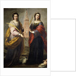 Saints Justa and Rufina, patronesses of Sevilla by Bartolome Esteban Murillo