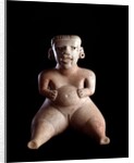 A parturient woman by Anonymous