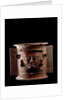 Funeral urn depicting a human face by Anonymous