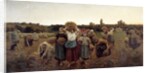Calling in the Gleaners by Jules Breton