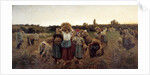 Calling in the Gleaners by Jules Breton