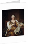 Portrait of Elizabeth Charlotte of Bavaria, Princess Palatine by Hyacinthe Rigaud