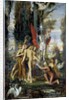 The Greek poet Hesiod and the Muses by Gustave Moreau