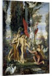 The Greek poet Hesiod and the Muses by Gustave Moreau