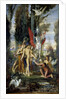 The Greek poet Hesiod and the Muses by Gustave Moreau