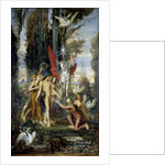 The Greek poet Hesiod and the Muses by Gustave Moreau