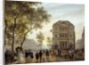 View of the Theatre de l'Ambigu-Comique and Boulevard Saint-Martin by Giuseppe Canella