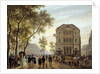 View of the Theatre de l'Ambigu-Comique and Boulevard Saint-Martin by Giuseppe Canella
