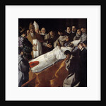 Exposure of the body of Saint Bonaventure by Francisco de Zurbaran