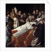 Exposure of the body of Saint Bonaventure by Francisco de Zurbaran