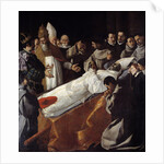 Exposure of the body of Saint Bonaventure by Francisco de Zurbaran