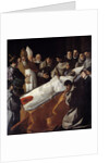 Exposure of the body of Saint Bonaventure by Francisco de Zurbaran