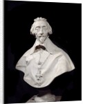Bust of Cardinal Richelieu (1585-1642) by Gian Lorenzo Bernini