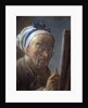 Self Portrait with an Easel by Jean-Baptiste-Simeon Chardin