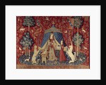 The Lady and the Unicorn: To My Only Desire Tapestry by Anonymous