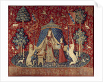 The Lady and the Unicorn: To My Only Desire Tapestry by Anonymous