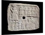 Votive Tablet Relief of Urnanshe, King of Lagash by Anonymous