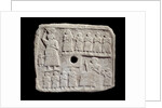 Votive Tablet Relief of Urnanshe, King of Lagash by Anonymous