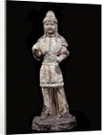 Statuette of a warrior, Tang Dynasty, 618-907 by Anonymous