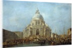 The Doge of Venice at the Festa della Salute by Francesco Guardi