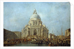 The Doge of Venice at the Festa della Salute by Francesco Guardi