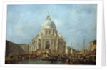 The Doge of Venice at the Festa della Salute by Francesco Guardi