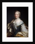 Portrait of Maria Theresa of Austria by Anonymous
