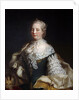 Portrait of Maria Theresa of Austria by Anonymous