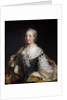 Portrait of Maria Theresa of Austria by Anonymous