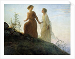 The poem of the soul: On the Mountain by Louis Janmot