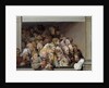 Theatre box, the day of the free performance by Louis Leopold Boilly