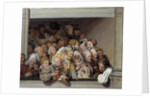 Theatre box, the day of the free performance by Louis Leopold Boilly