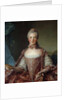 Portrait of Madame Adelaide de France by Jean Marc Nattier