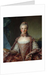 Portrait of Madame Adelaide de France by Jean Marc Nattier