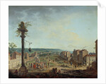 Place de Greve in Nancy by Jean Baptiste Claudot