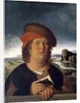 Presumed portrait of the physician Paracelsus by Anonymous