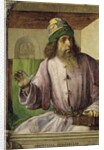Portrait of Aristotle by Pedro Berruguete and Justus of Ghent by Anonymous