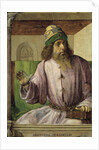 Portrait of Aristotle by Pedro Berruguete and Justus of Ghent by Anonymous