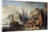 Arrival of the Duke of Alba at Rotterdam in 1567 by Eugene Isabey