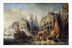 Arrival of the Duke of Alba at Rotterdam in 1567 by Eugene Isabey
