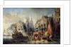 Arrival of the Duke of Alba at Rotterdam in 1567 by Eugene Isabey