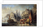 Arrival of the Duke of Alba at Rotterdam in 1567 by Eugene Isabey