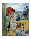 Balcony with a view on the Esterel by Henri Lebasque