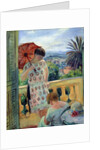 Balcony with a view on the Esterel by Henri Lebasque