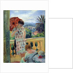 Balcony with a view on the Esterel by Henri Lebasque