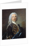 Portrait of the Marquis Nicolas de Luker by Louis Tocque
