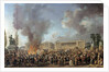 The Celebration of Unity on the Place de la Concorde by Pierre Antoine Demachy
