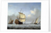 Marine with Flagship by Willem van de Velde the Younger