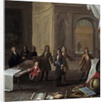 A Lesson being given to the Young Louis XV by Anonymous